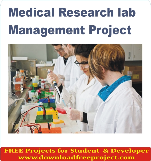 Free Medical Research lab Management System In Asp.Net Projects Download