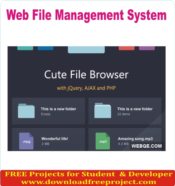 Free Web File Management System In Asp.Net Projects Download