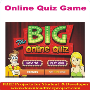 Online Quiz Game